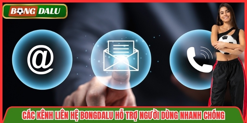 Các kênh liên hệ Bongdalu hỗ trợ người dùng nhanh chóng