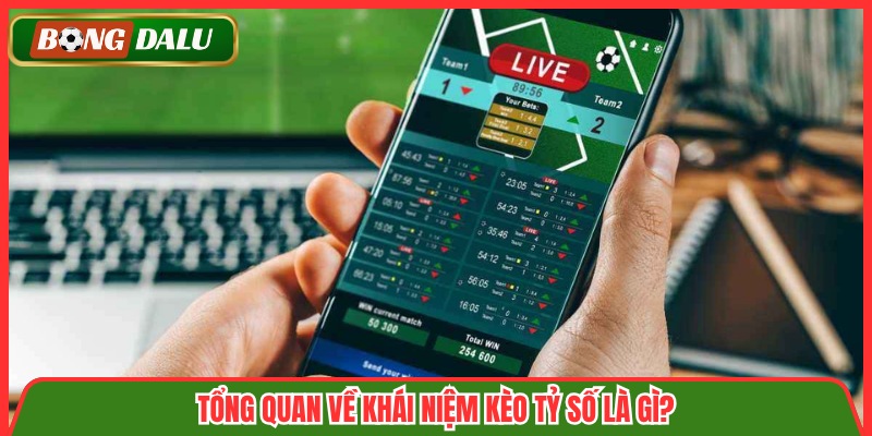 Tổng quan về khái niệm kèo tỷ số là gì?